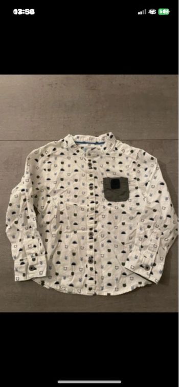 Chemise 3 ans