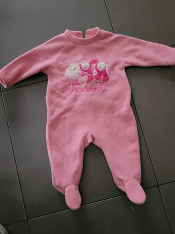 Pyjama polaire taille 6 mois