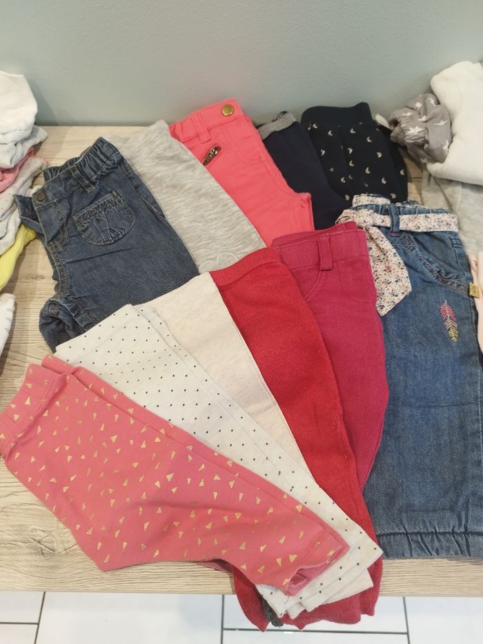 Lot de 44 vêtements fille 6 mois - photo numéro 3