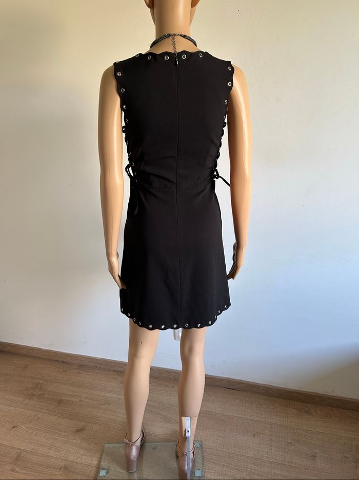 Robe noire sans manches Morgan taille 36 bon état (avec défaut) - photo numéro 6