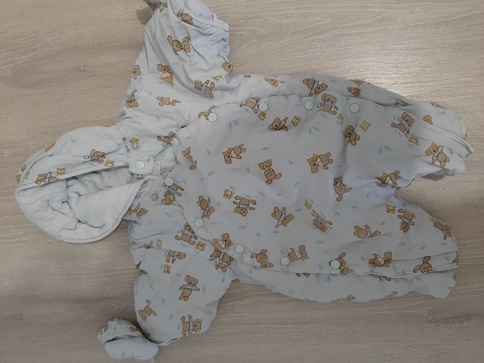 Lot 2 combinaisons hiver 1 mois - photo numéro 2