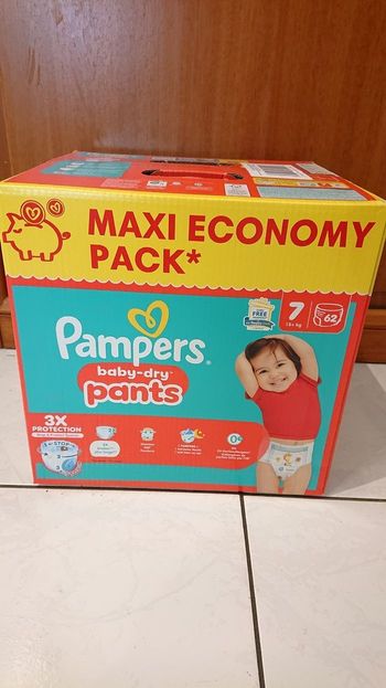 couche taille 7 maxi 62 couches