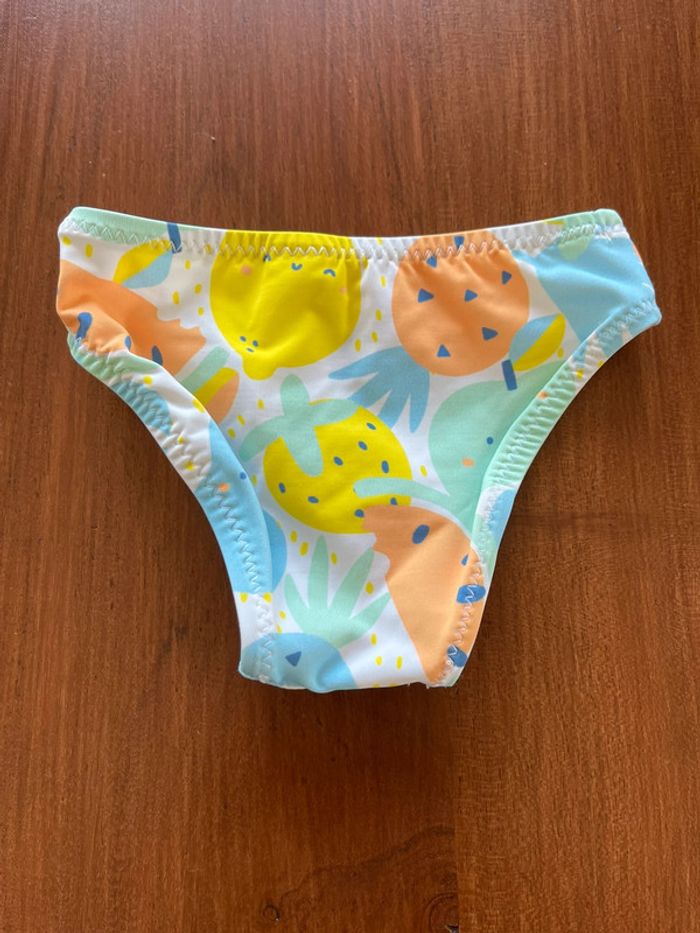 Slip de bain bébé neuf – Tex Baby – Taille 3 mois - photo numéro 2