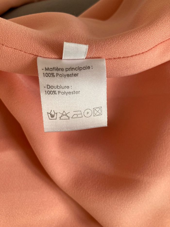 Robe patineuse couleur pêche - photo numéro 11