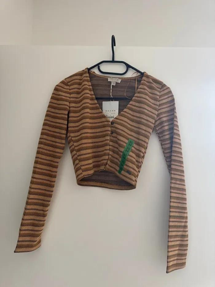Cardigan rayé neuf Pacific Republic