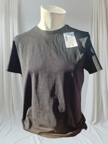 Tee-shirt La Halle, Noir, T.L