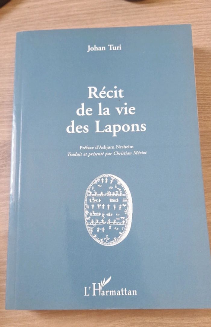 johan turi recit de la vie des lapons edition harmattan pl