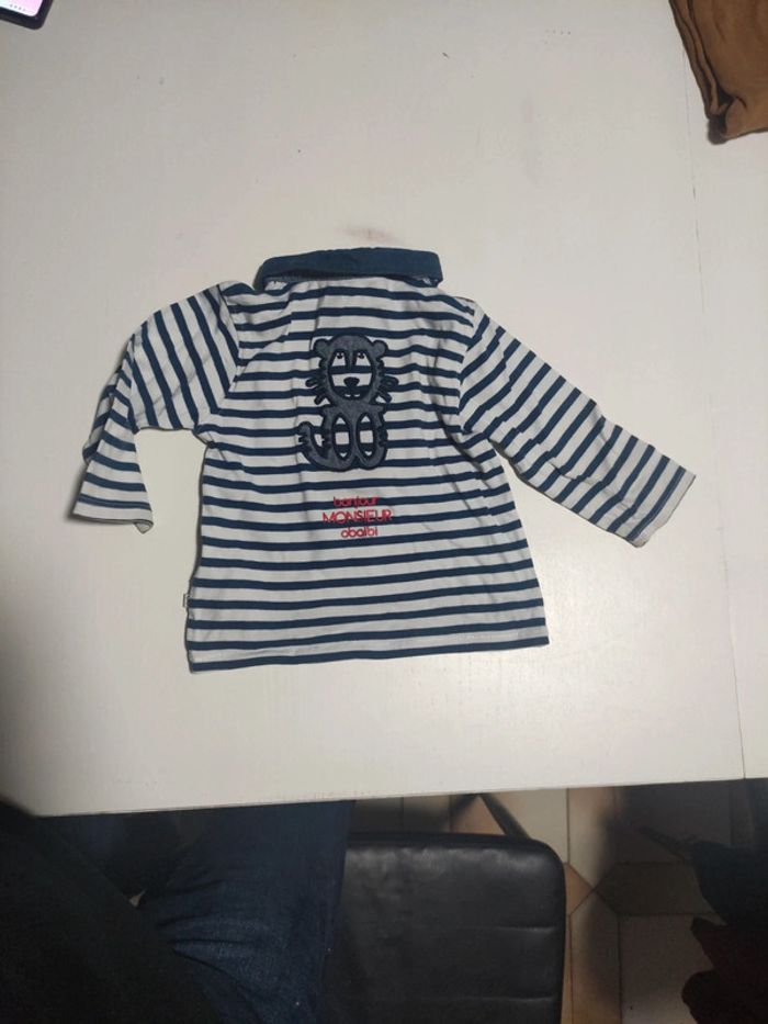 T-shirt manche longue 12 mois - photo numéro 2