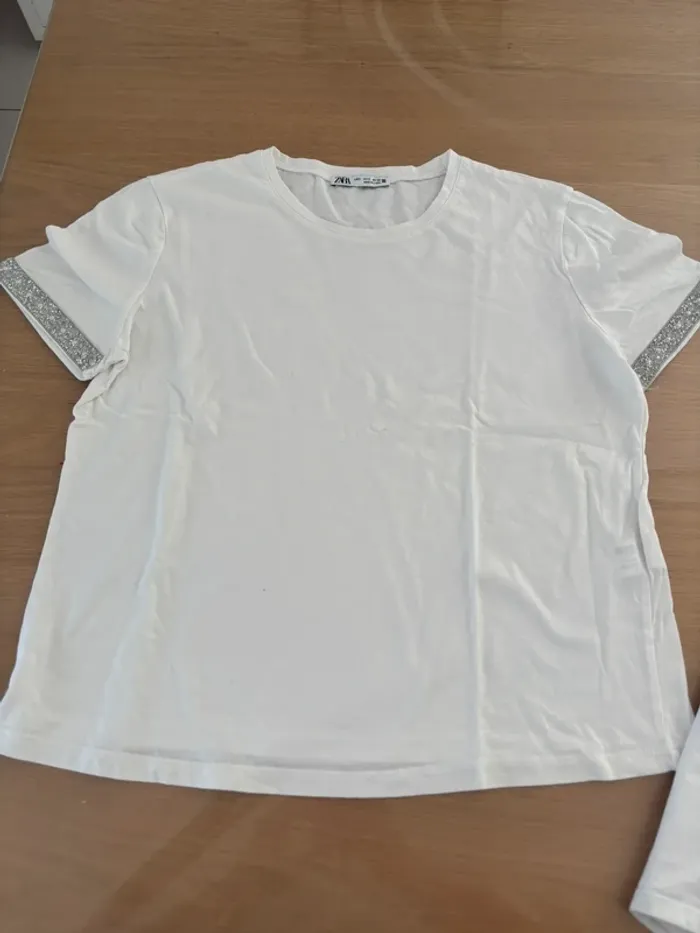 Lot de 2 tee-shirts Zara - photo numéro 5