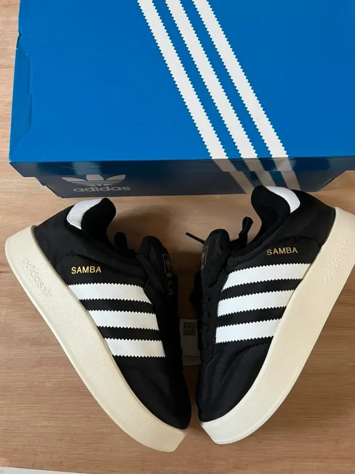 Adidas Samba Home Black White 38