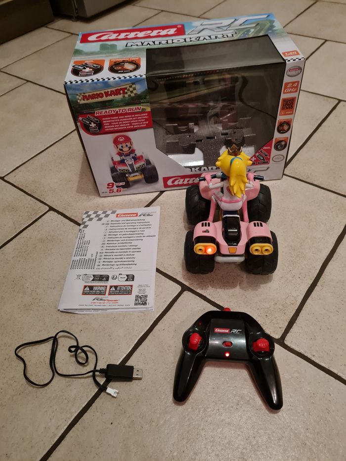 Voiture télécommandé Peach mario kart - photo numéro 6