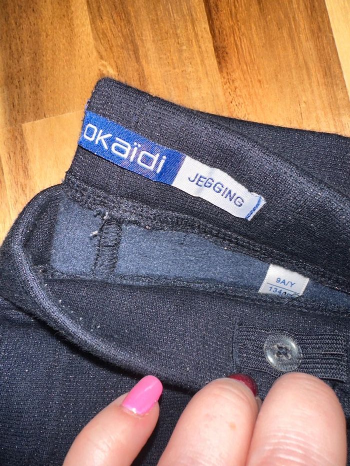 Jegging fille okaidi taille 9 ans - photo numéro 2