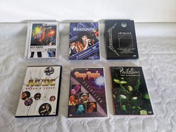 Lot dvd musical / concert , Rock , Métal