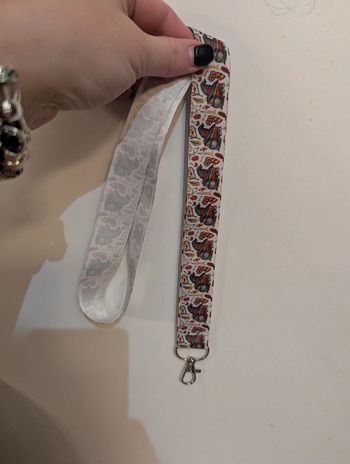 Lanière Harry Potter - Motif Chouette & Plaid