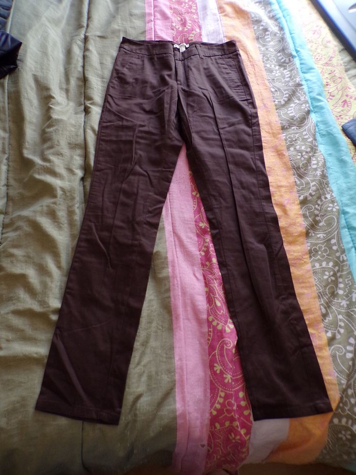 Pantalon marron T36