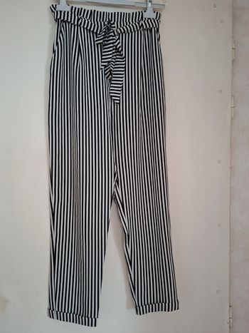 Pantalon rayé 