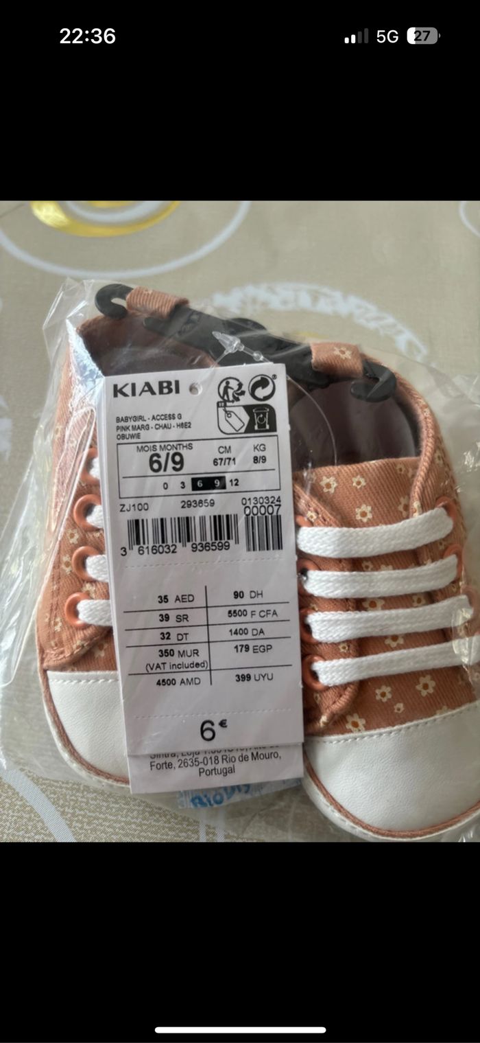 Chaussure kiabi fleurie - photo numéro 4