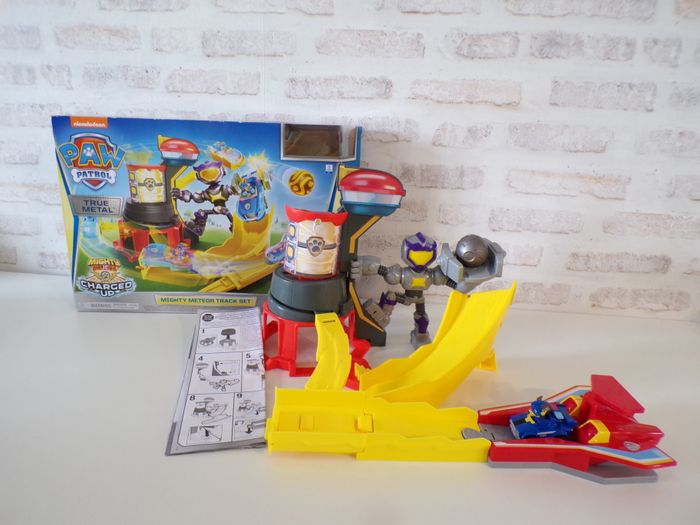 Circuit - Mighty meteor Track Set - True Metal - paw Patrol - Pat Patrouille (J15)