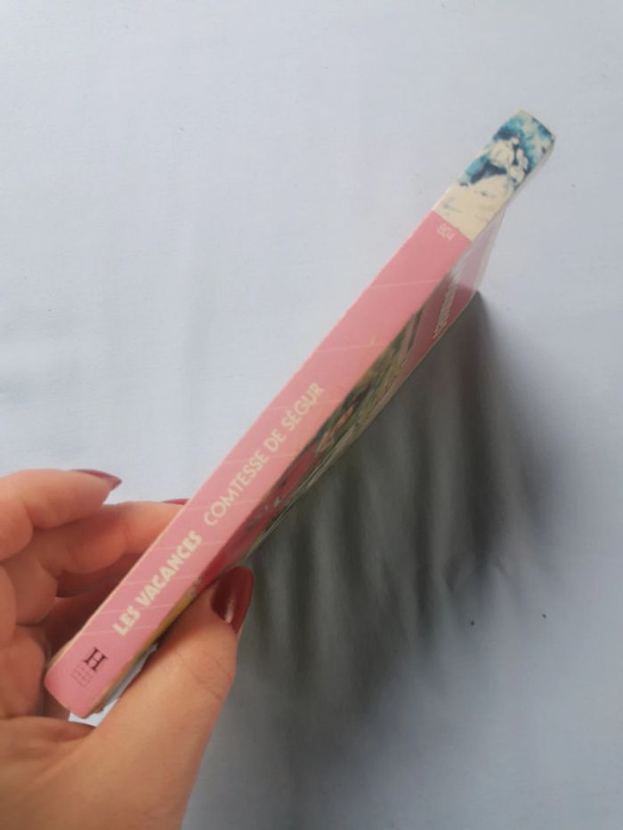 Les vacances livre de Comtesse de Ségur, bibliothèque rose - photo numéro 9