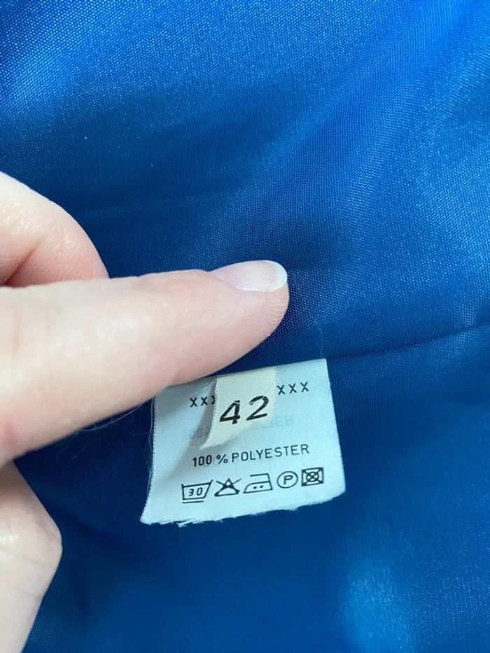 Tailleur jupe bleu taille 42 - photo numéro 4