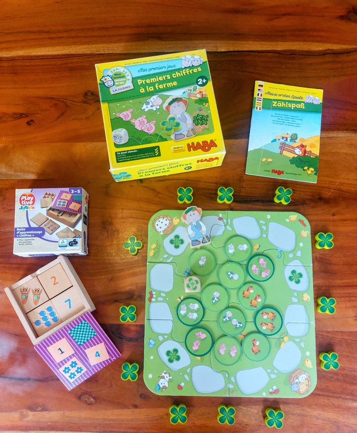 Lot de jeux Haba et Playtive
