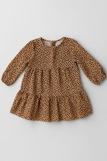 Jolie robe léopard OKAIDI – 5 ans ✨