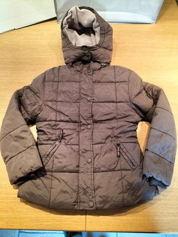 Blouson doudoune marron - DPAM - 10 ans