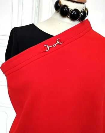 Jupe Casual Affaires Souple Medaillon T XL