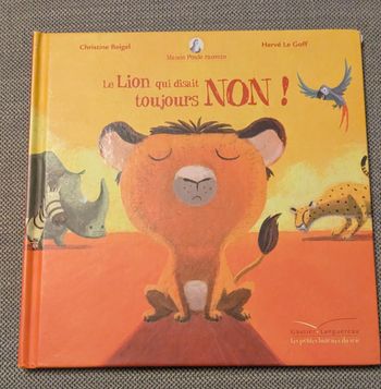 Livre "Le lion qui disait toujours NON!"