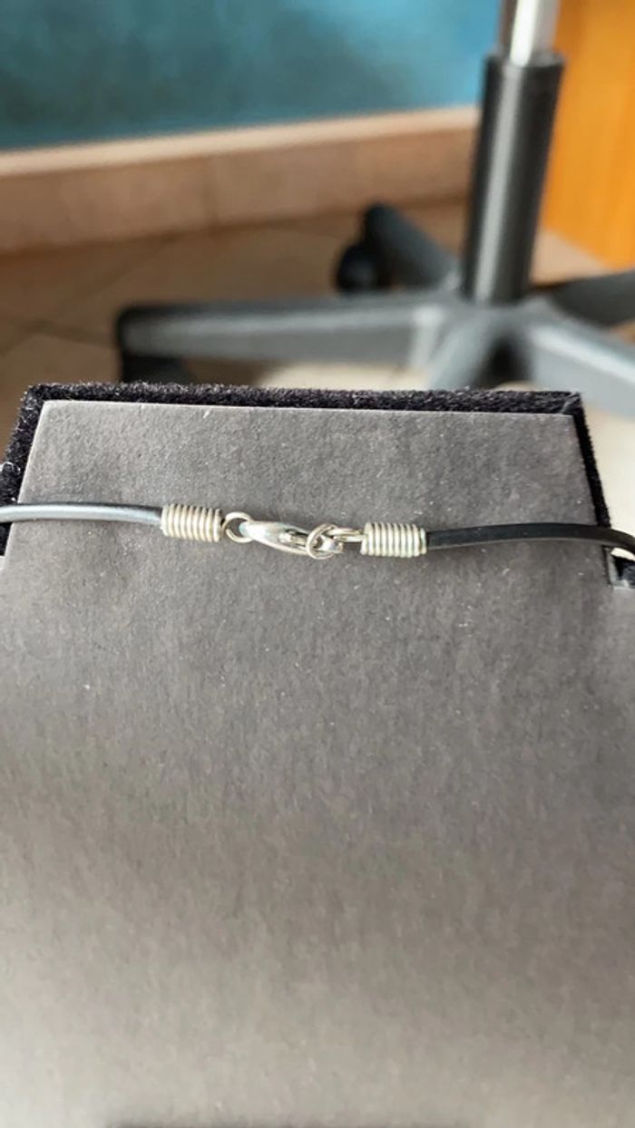 Collier fantaisie feuille - photo numéro 4