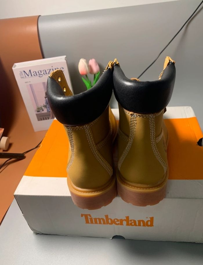 Bottes Martin Timberland moutarde - photo numéro 5