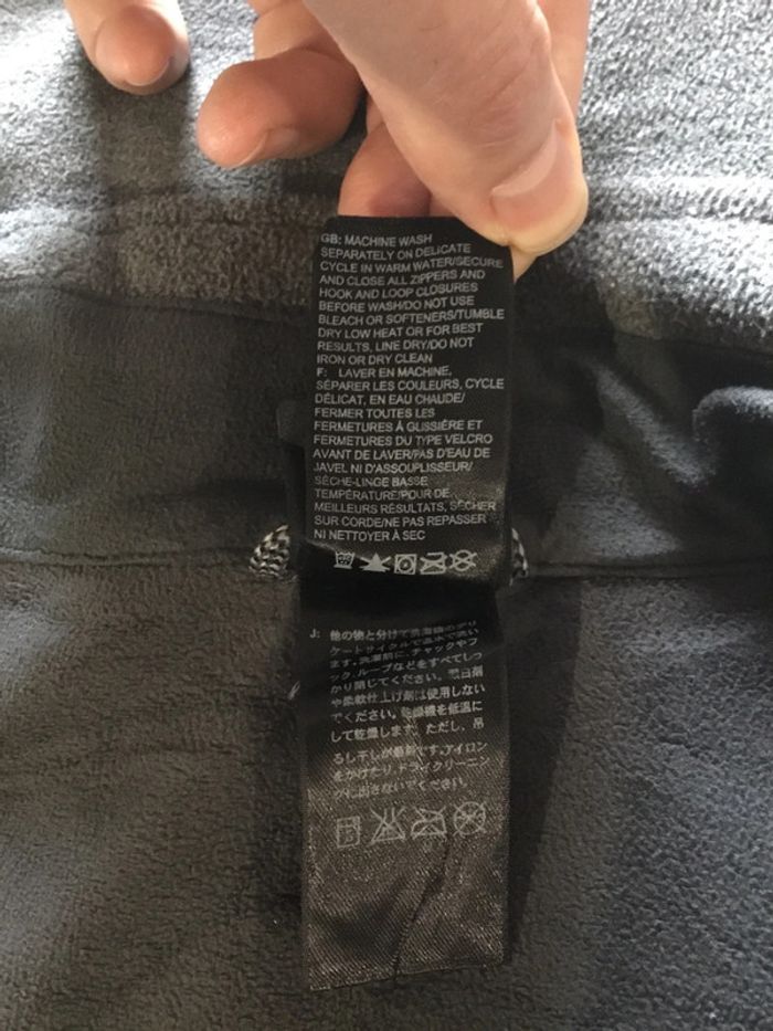 Veste polaire type softshell pour homme The North Face gris foncé taille L 056 - photo numéro 13