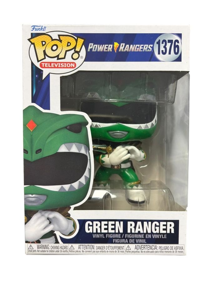 Figurine Funko Pop Power Rangers Green Ranger 1376 neuf
