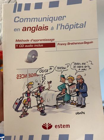 Livre communiquer en anglais à l’hôpital