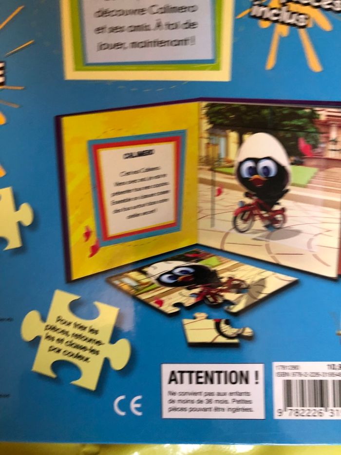 Mon livre puzzle calimero et ses amis - photo numéro 7