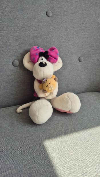 Peluche Diddl diddlina Pimboli année 2000