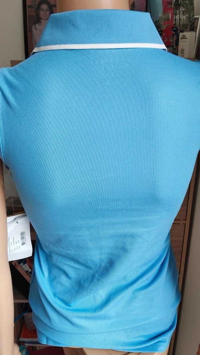 Polo bleu femme taille xxs - photo numéro 8