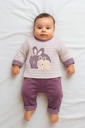 Ensemble bébé fille 1 mois