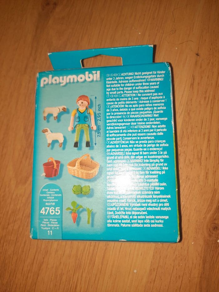 Playmobil 4765 agricultrice bergère moutons - photo numéro 3