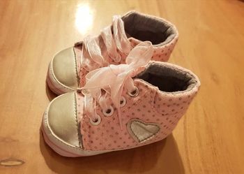 Baskets motifs cœurs 💝