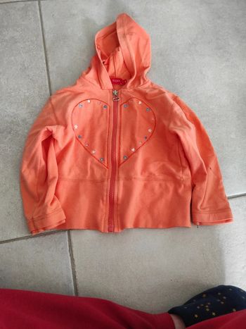 Gilet zippé tissaia 3 ans