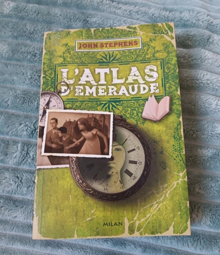 Livre l'atlas d'émeraude