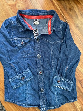 Chemise bleu jean