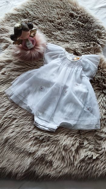 Robe blanche orchestra 3 mois