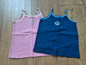 Lot de 2 maillot de corps stitch et Angel 2 ans
