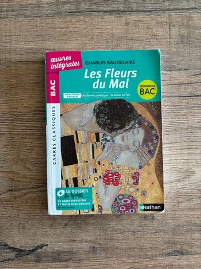 Livre Les Fleurs du Mal – Charles Baudelaire