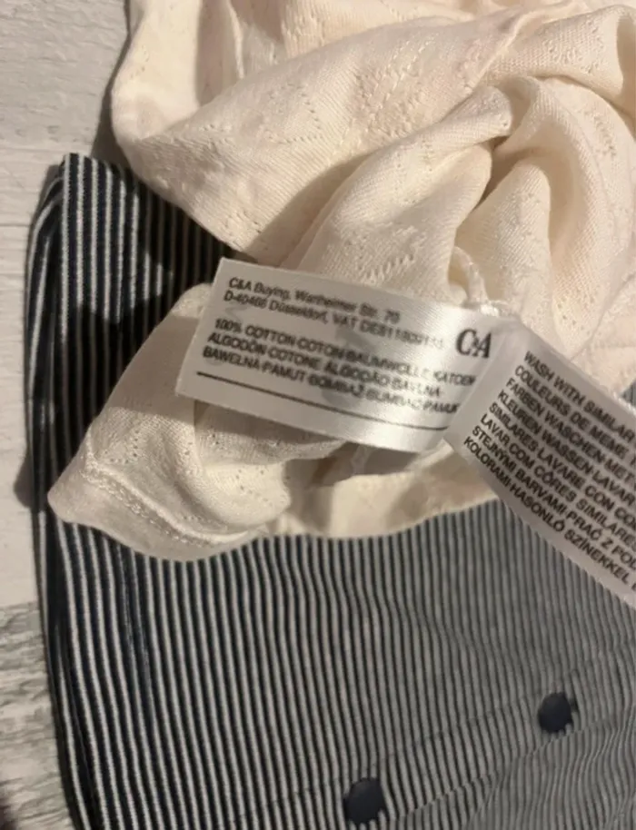 Ensemble C&A haut +robe bébé fille - photo numéro 5