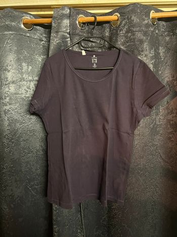 Teeshirt noir décathlon