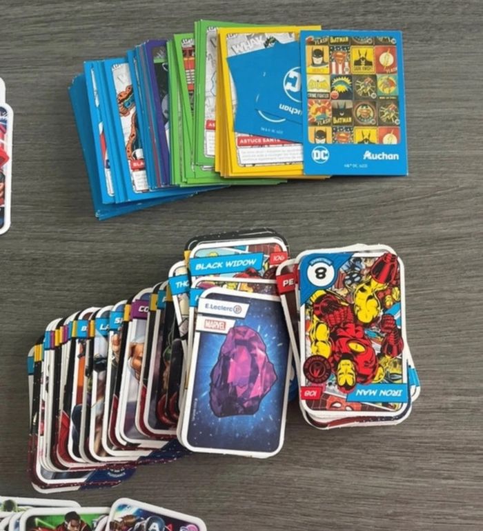Collections marvels Leclerc et dc Auchan - photo numéro 4