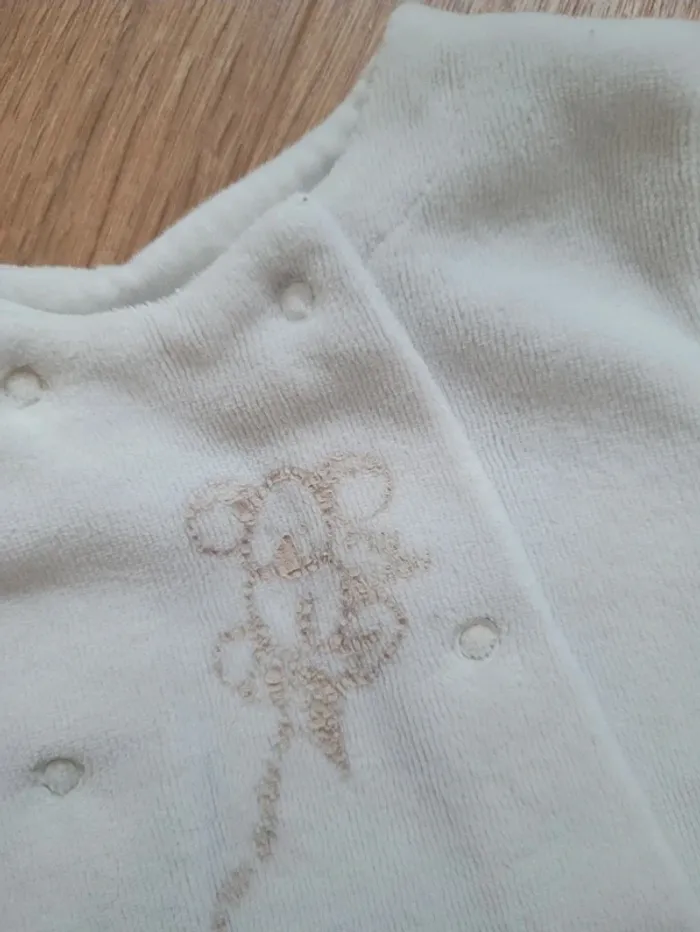 Pyjama bébé P'tit Bisou 1 mois - photo numéro 3